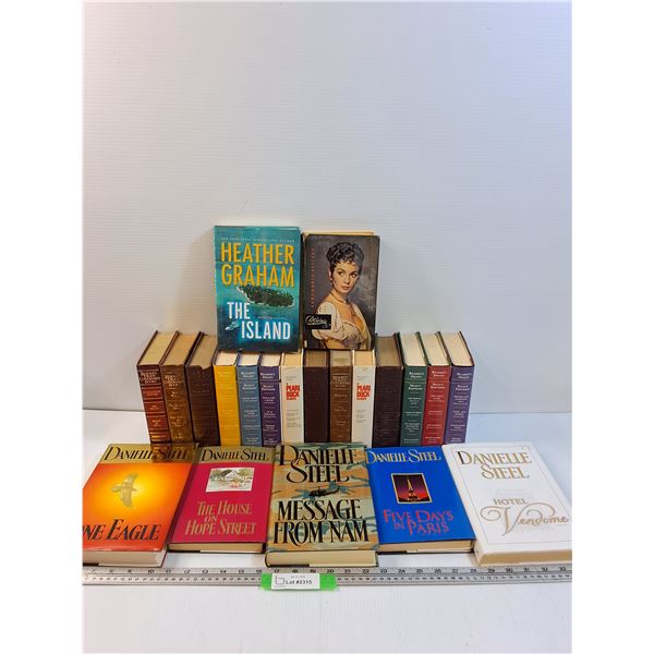 (21) Books: Reader's Digest, Danielle Steel, Misc - Pickup Preferred