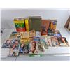 Image 1 : Assorted Books - Readers Digest, Harold Coyle, TourBook, Goldex Camper Fuel Can, Lemon Polish