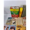Image 2 : Assorted Books - Readers Digest, Harold Coyle, TourBook, Goldex Camper Fuel Can, Lemon Polish