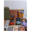 Image 7 : Assorted Books - Readers Digest, Harold Coyle, TourBook, Goldex Camper Fuel Can, Lemon Polish