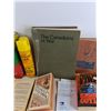 Image 8 : Assorted Books - Readers Digest, Harold Coyle, TourBook, Goldex Camper Fuel Can, Lemon Polish