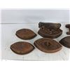 Image 2 : (6) Vintage Clothes Irons - Asbestos, Taylor - Forbes - PICK UP