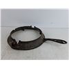 Image 3 : 10" Antique Cast Iron Stove Burner Ring/Trivet w/Handle