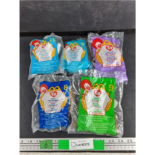 McDonald's Happy Meal Plush Toy Animals