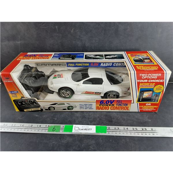 New Bright 6.0V Power Full Function R/C Camaro - As Is