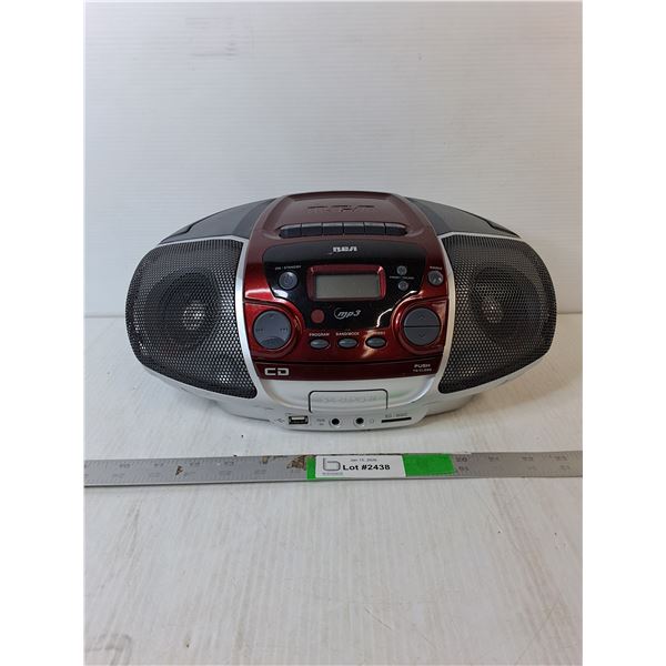 RCA CD Player- Untested/No Cord