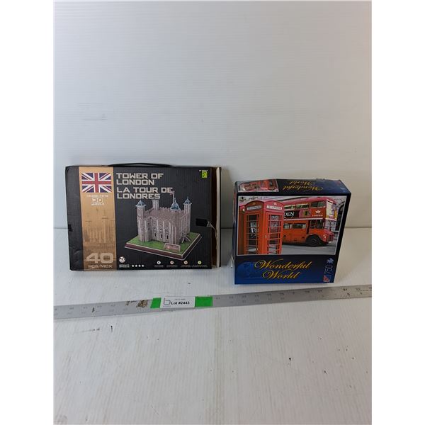 Tower of London 3D Puzzle, London Puzzle- Appear New