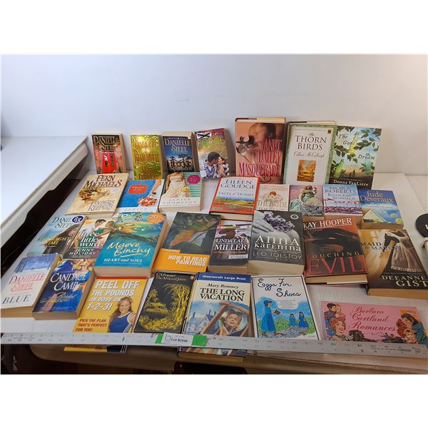 Book Lot- Leo Tolstoy, The African Queen, The Thorn Birds, Misc. Pickup Preferred