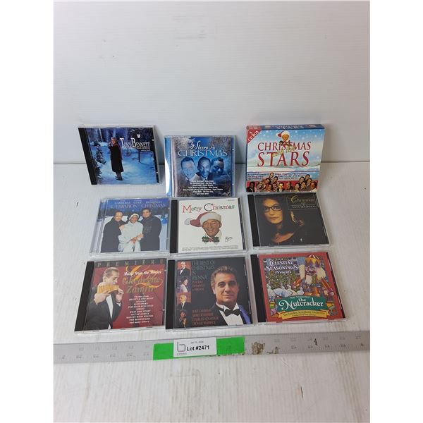 Mostly Christmas CDs- Nana Mouskouri, Tony Bennett, Misc.
