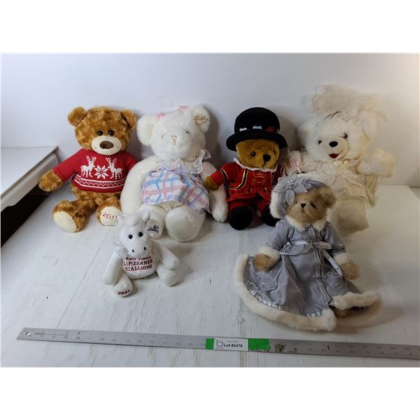 Bear & Unicorn Stuffies