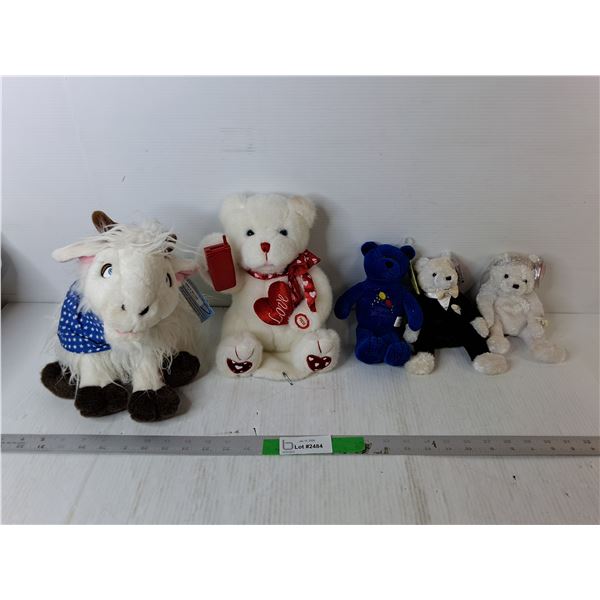 Ty Stuffies & Musical Stuffed Animals- One Working