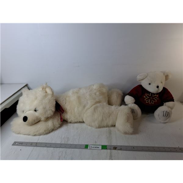 (2) Bear Stuffies Up to 27", Pickup Preferred