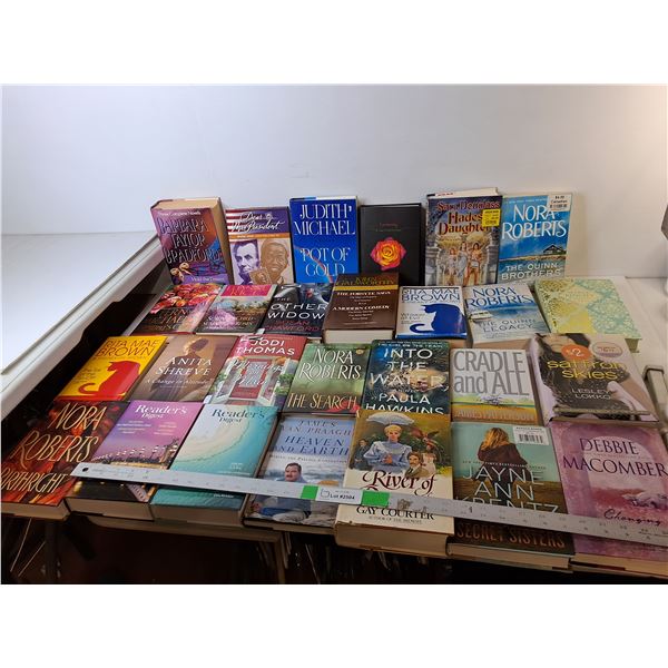 Book Lot- Nora Roberts, Rita Mae Brown, James Patterson, Misc - PICK UP