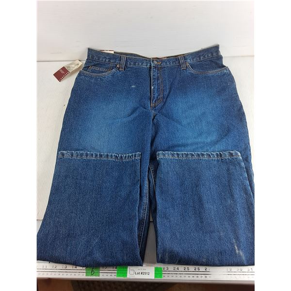 Nevada Relaxed Fit Denim Jeans - Size 40 x 30