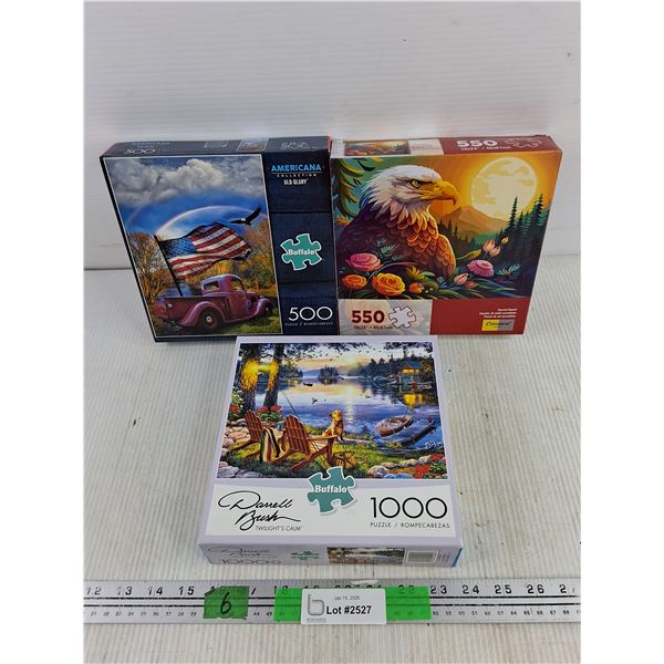 Assorted Puzzles - 500, 550 & 1000 Pieces