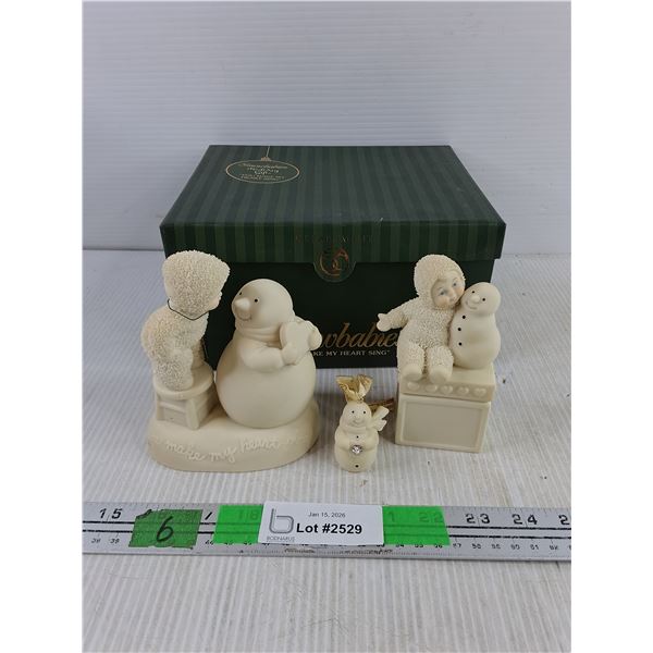 Snowbabies Holiday Gift Ornaments