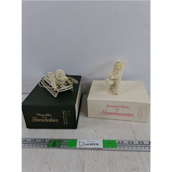 Snowbabies Collectible Ornaments - Winter Tales & Springtime Stories of the Snowbabies