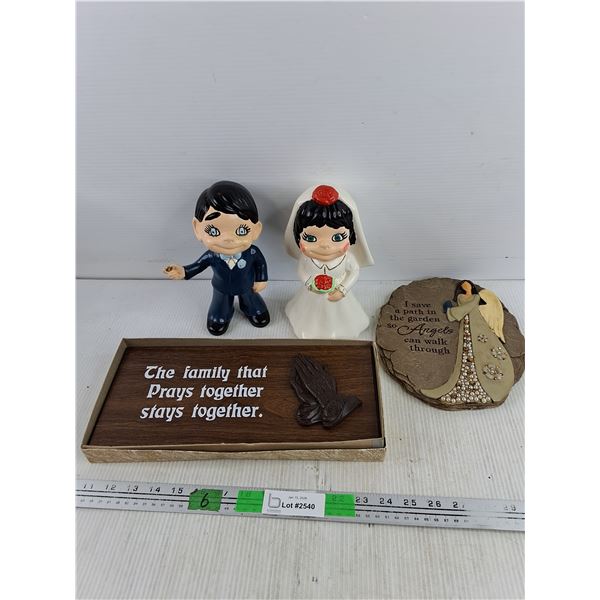 Religious Decor & Bride/Groom Figurines