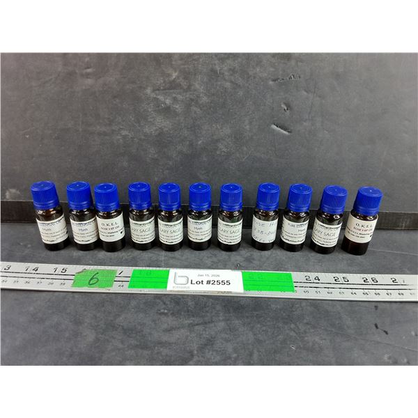 (11) Essential Oils - Myrrh, Clary Sage, Rose Hip, PICKUP ONLY