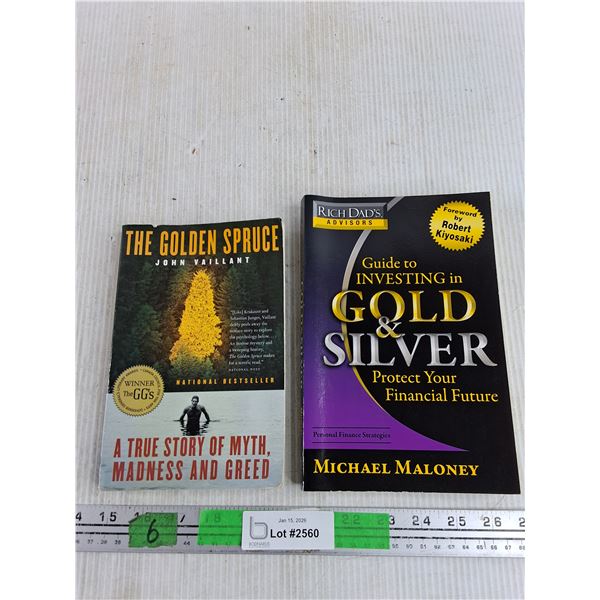 (2) Books - John Vaillant & Michael Maloney