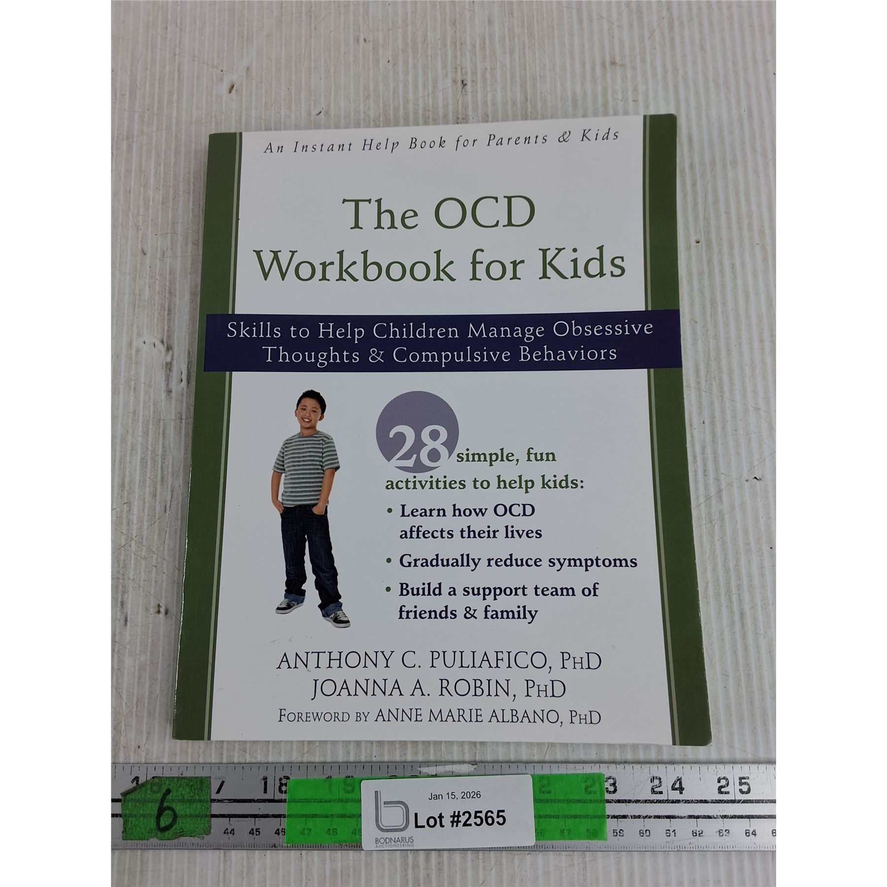 The OCD Workbook for Kids by Anthony C. Puliafico & Joanna A. Robin ...