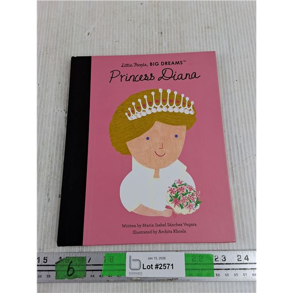 Little People Big Dreams Princess Diana Book