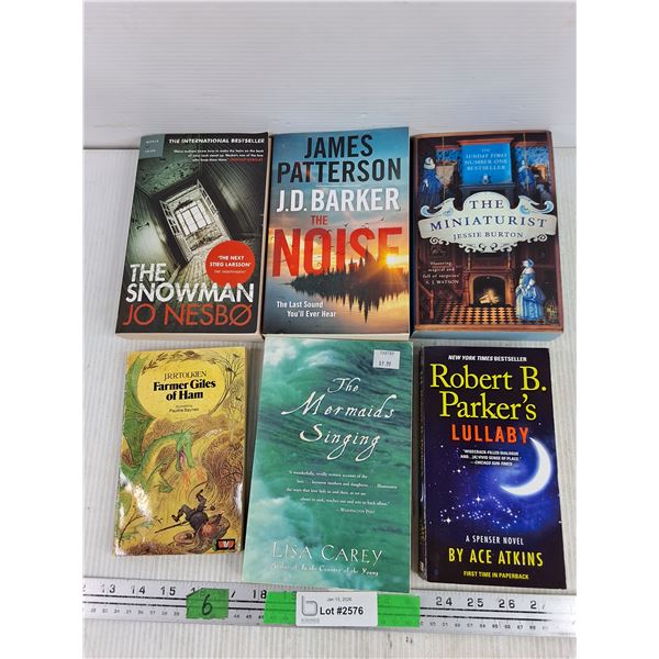 (6)Books - Ace Atkins, James Patterson, Jessie Burton