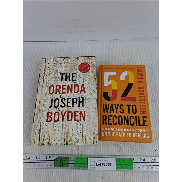(2) Books - Joseph Boyden, David A. Robertson