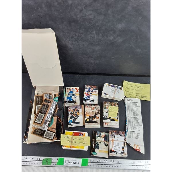 Assorted Trading Hockey Cards - O Pee Chee, NHL Pro Set, Upper Deck, Parkhurst