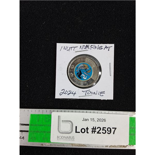 2024 Inuit Nunangat Canadian $2 Dollar (Toonie) Coin - Collectible