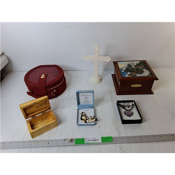 Jewelry Storage Boxes, Jewelry, Ceramic Cross