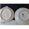 Image 2 : (4) Rooster/Turkey Dessert Plates