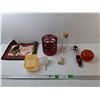 Image 1 : Kitchen Utensils- Ice Cream Scoop, Funnel, Storage Containers, Misc.