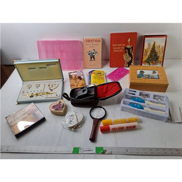 Jewelry Set, Engraving Kit, Storage Box, Misc.