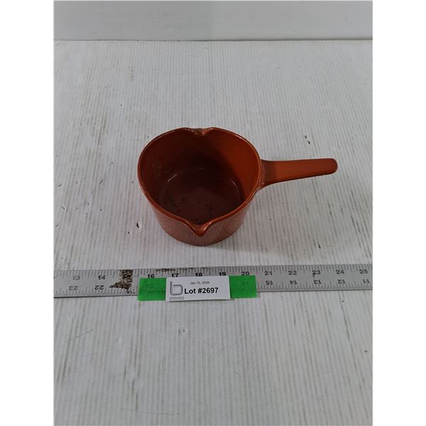 Copco Made in Denmark Cast Iron Enamel Sauce Pot, 5" Diameter