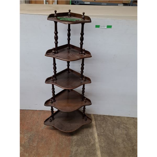 *Vintage 90 Degree Corner Shelf, Measurements are in Pics - PICK UP ONLY
