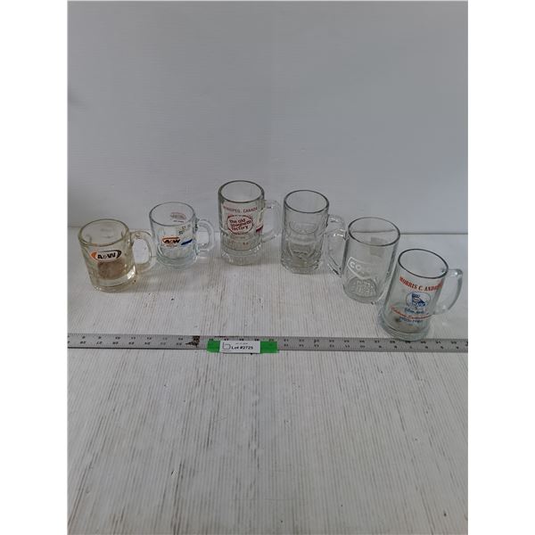(6) Various Collectible Advertising Mugs, A&W, The Old Spaghetti Factory, Co-op, misc