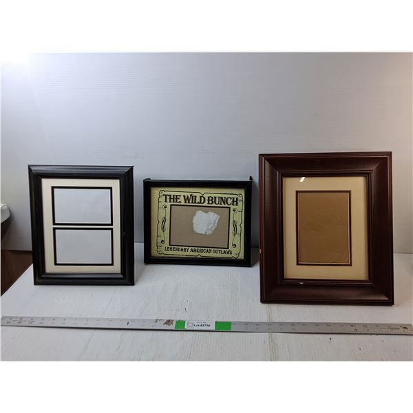 (3) Photo Frames Up to 14" x 12"