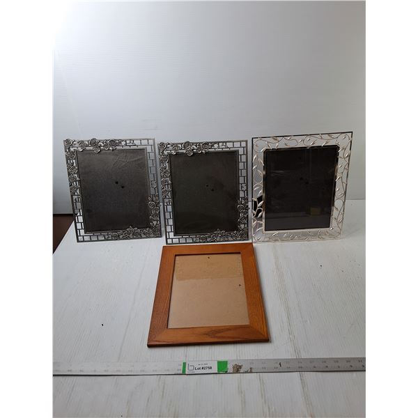 (4) Photo Frames Up to 13" x 11"