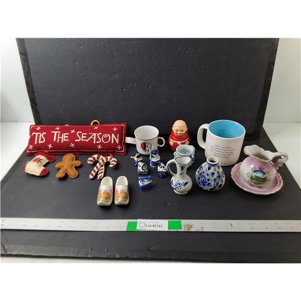 Godmother Mug, Monk Storage Container, Ornamental Clogs, Misc.