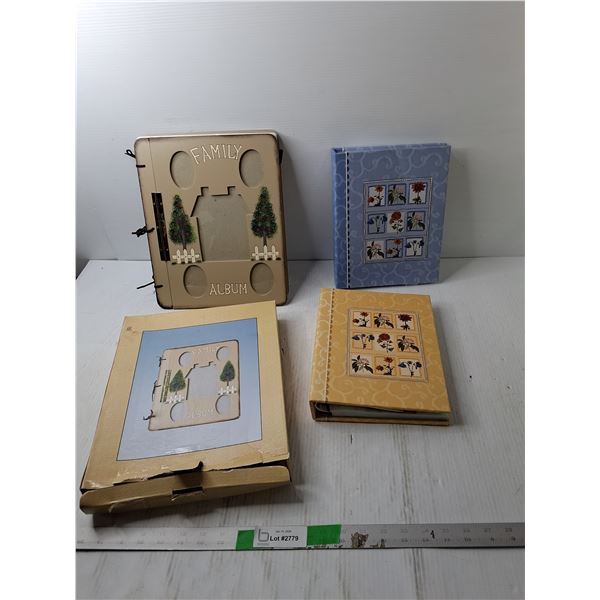(3) Photo Albums