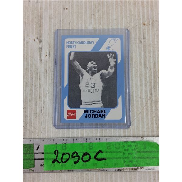 Vintage North Carolina's Finest Rookie Michael Jordan Basketball Card - CANNOT AUTHENTICATE