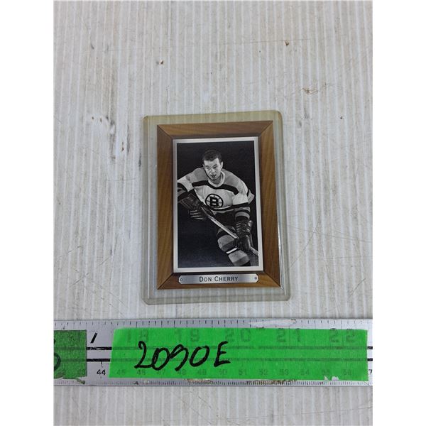 BeeHive Rookie Don Cherry Trading Hockey Card - CANNOT AUTHENTICATE