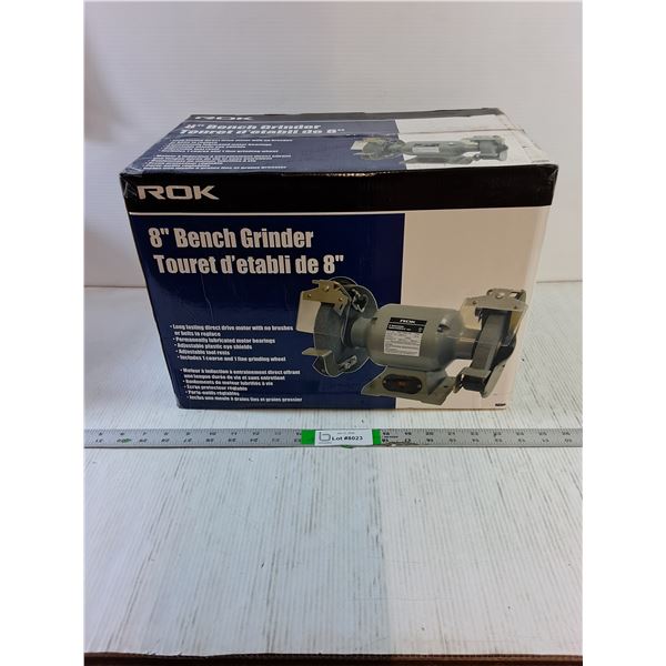 NIB ROK 8" Bench Grinder