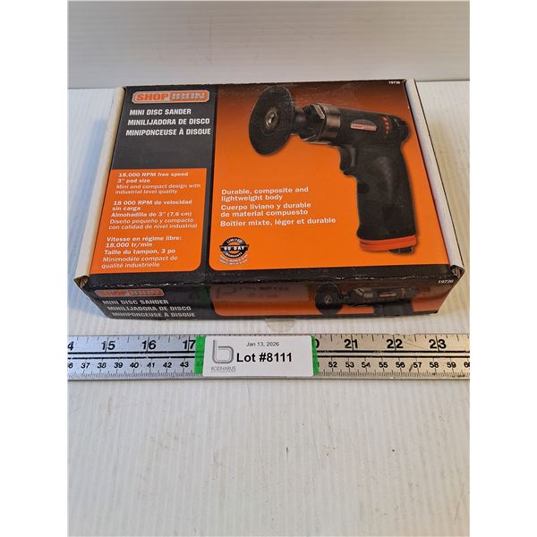 Shop Iron Mini Disc Sander-new