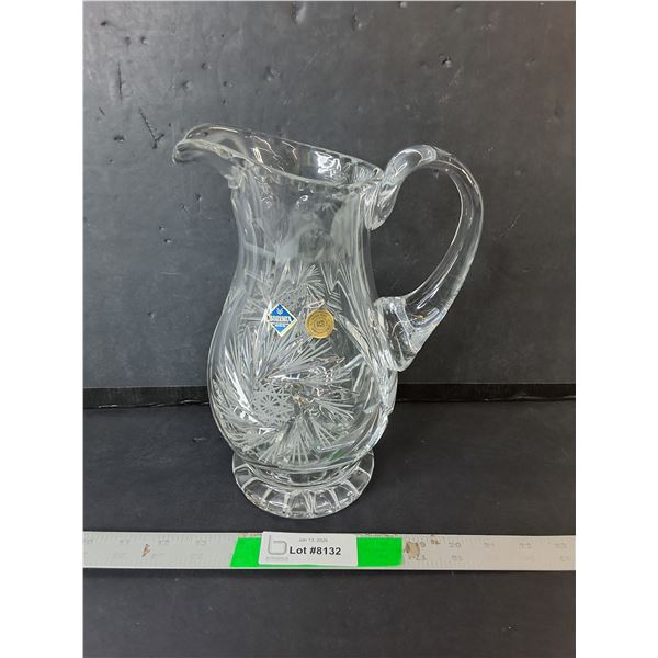 10" Crystal Pitcher