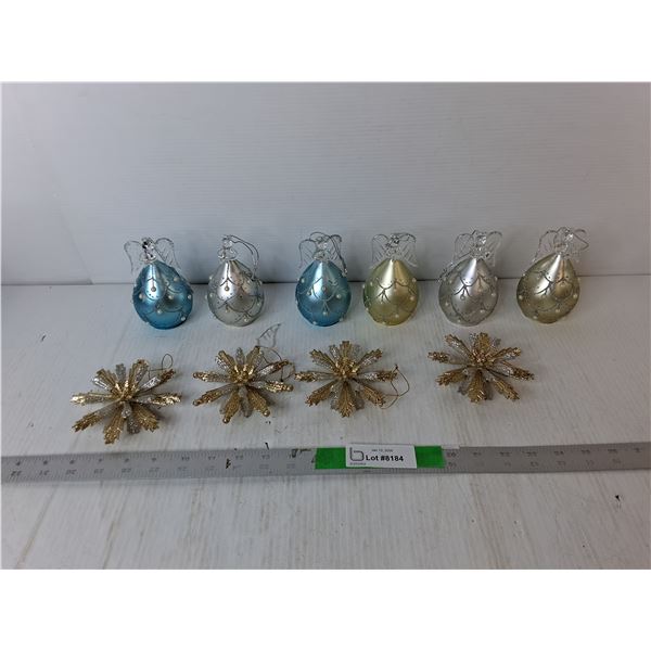 Angel & Star Tree Ornaments
