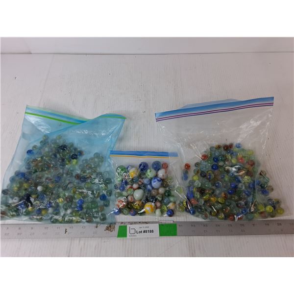Lot of Marbles- Varying Sizes
