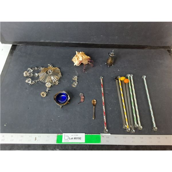 Cocktail Stirrers, Seashell, Misc.