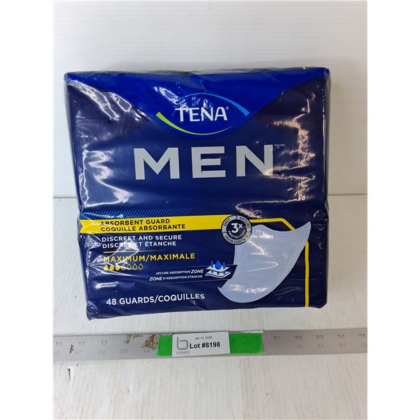 Men's Tena Guards, Sealed